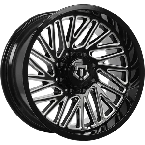 TIS Wheels – 553BM – Black – 20″x10″ -12mm – Summer Wheels – 553BM2108112